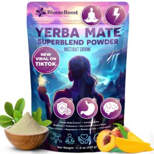 BloomBoost guaraná polvo para bebida sin sabor 250 porciones
