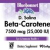 Version 1.0.0 Etiqueta lateral del envase BlueBonnet beta-carotene