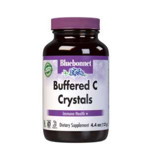 Frasco de Bluebonnet Buffered C Crystals polvo blanco
