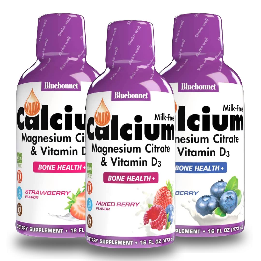 Bluebonnet Liquid Calcium and Magnesium with D3