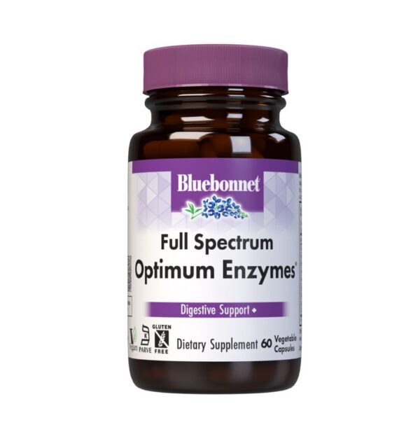 BlueBonnet enzimas espectro completo etiqueta frontal