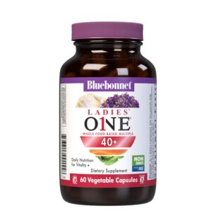 Version 1.0.0 bluebonnet ladies one 40+ multivitaminas caja frontal