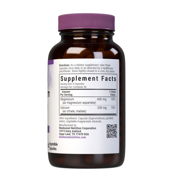 Etiqueta lateral BlueBonnet Magnesio Calcio 2:1