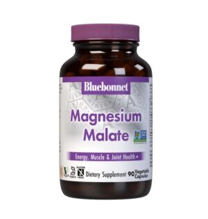 Frente del envase Bluebonnet Magnesium Malate