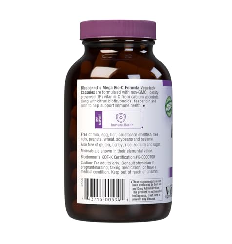 Etiqueta del producto Bluebonnet Mega Bio-C