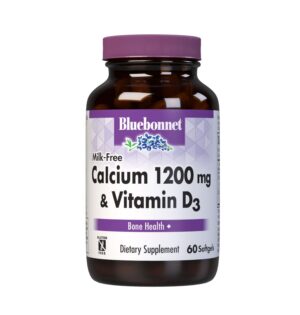 Version 1.0.0 Frente de Bluebonnet Milk-Free Calcium 1200 mg + D3 400 UI