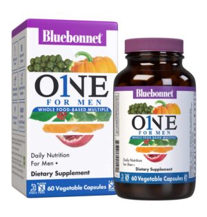 Version 1.0.0 Bluebonnet multivitaminas para hombres en frasco