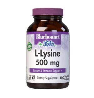 Frasco Bluebonnet Nutrition L-Lisina 500 mg