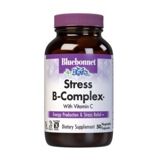Version 1.0.0 Bluebonnet Stress B Complex cápsulas vegetales para estrés y energía