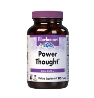 BlueBonnet suplemento Power Thought 90 comprimidos para salud cerebral