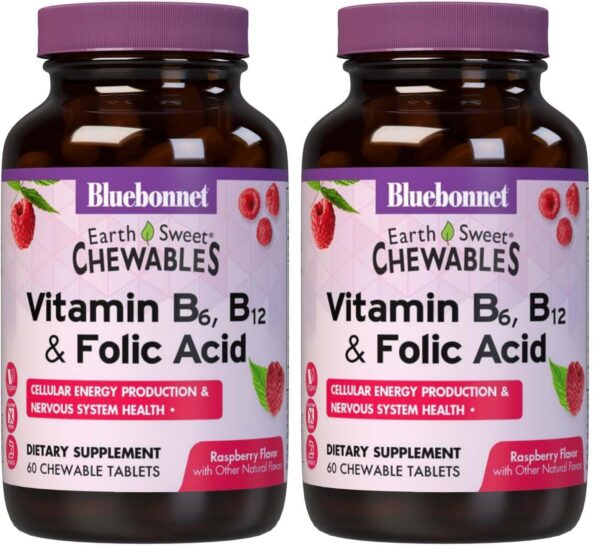 BlueBonnet tabletas masticables sabor frambuesa