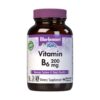 Bluebonnet Vitamina B6 200 mg frasco cápsulas vegetales