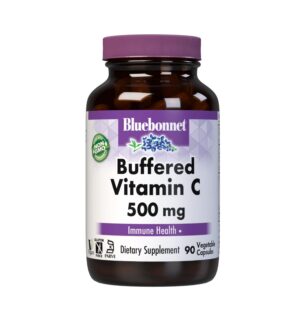 BlueBonnet Vitamina C buffered 500 mg cápsulas vegetales