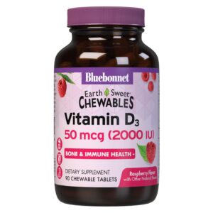 Version 1.0.0 Bluebonnet tabletas masticables vitamina d3 sabor frambuesa