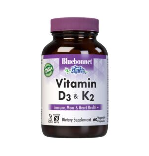 Version 1.0.0 Bluebonnet vitamina d3 k2 cápsulas vegetales para huesos