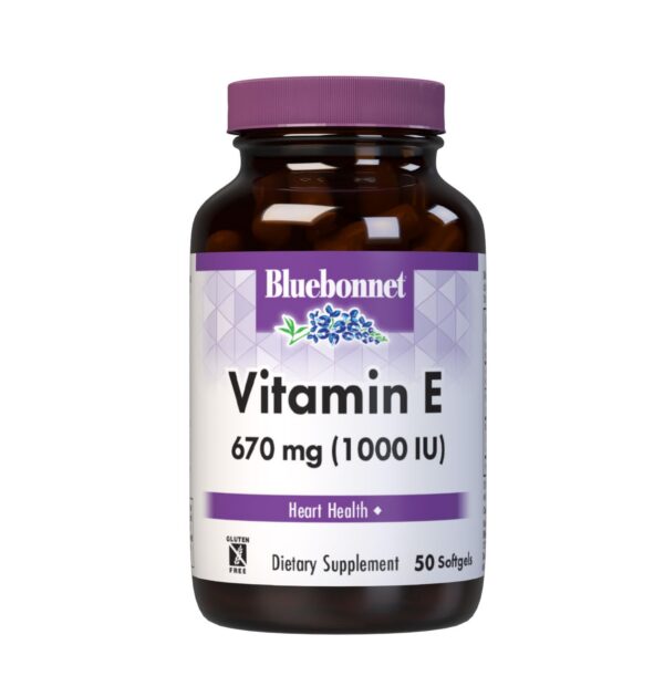 BlueBonnet Vitamina E 1000 UI frasco