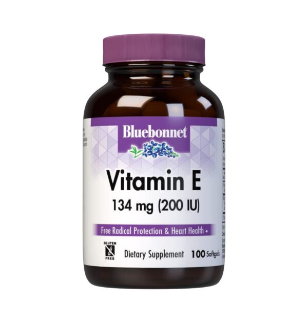 BlueBonnet vitamina e 200 ui cápsulas blandas 100 unidades