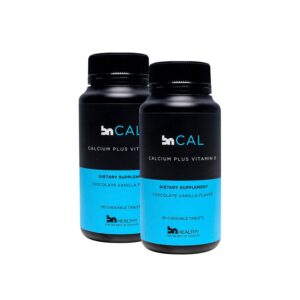 Version 1.0.0 BN calcio y vitamina D3 tabletas masticables sabor chocolate vainilla