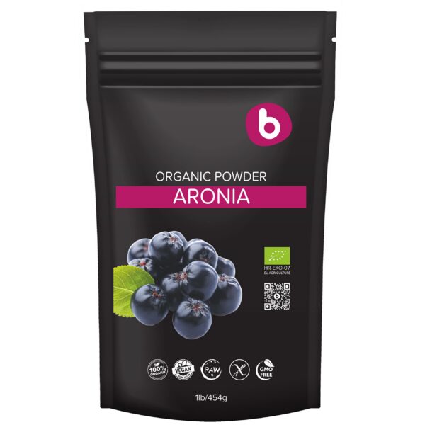 Bobica polvo de bayas de aronia orgánico