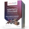 Bocados de chocolate con saúco orgánico powbab 42 unidades