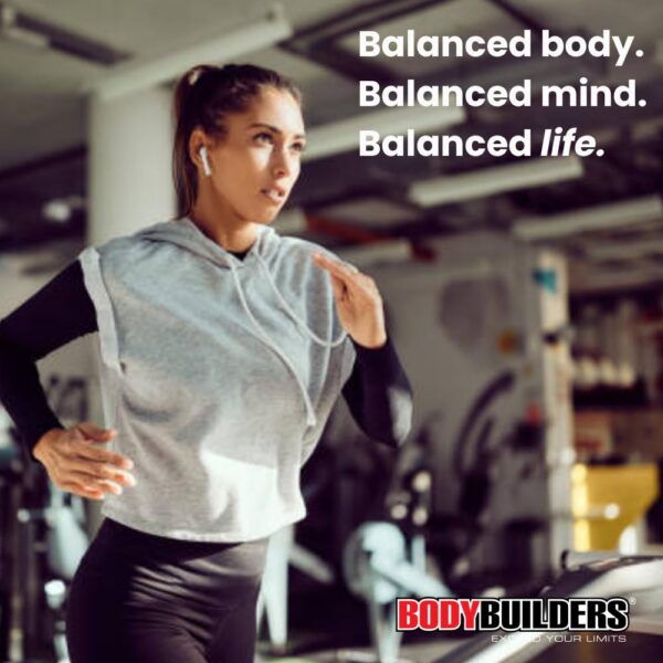 Etiqueta lateral de Creatine sin sabor de BODY BUILDERS