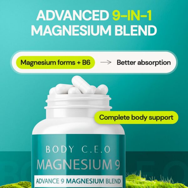 Frasco de cápsulas y etiqueta