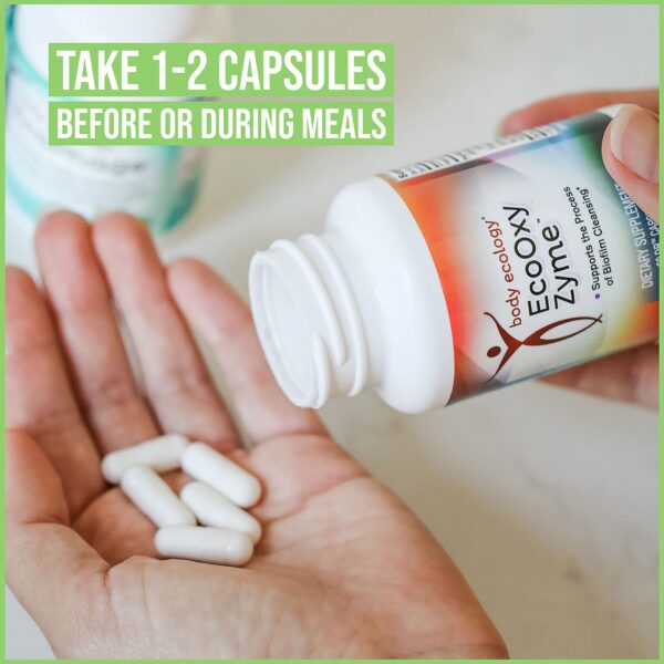 Etiqueta del producto Body Ecology Assist Enzimas Espectro Completo