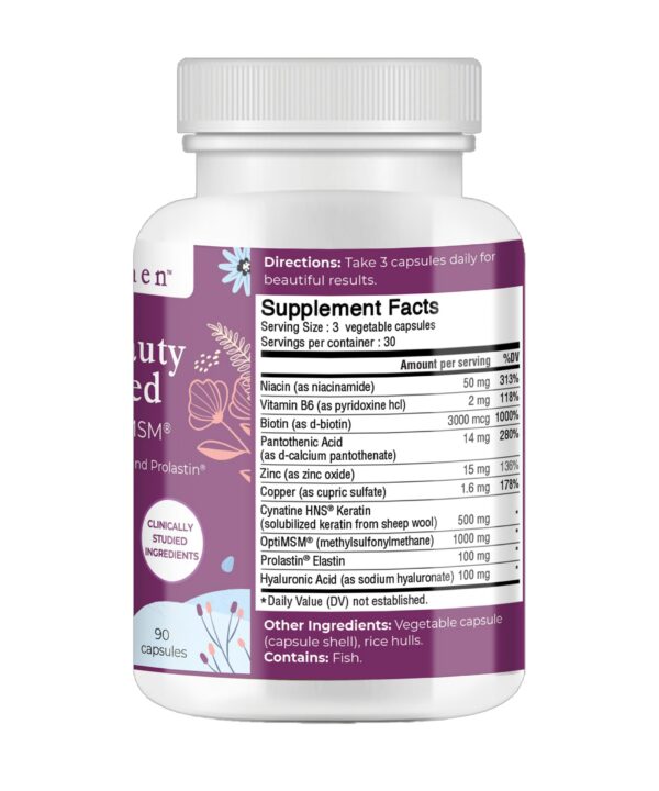 Version 1.0.0 Etiqueta con lista de ingredientes