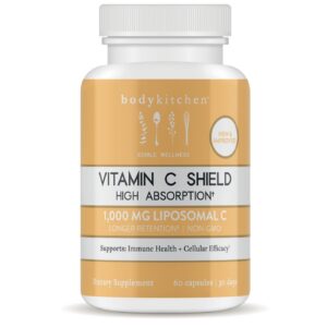 Version 1.0.0 Body Kitchen vitamina c liposomal 1000mg 60 cápsulas veganas