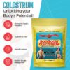 Calostro bovino BodyBoost en polvo para salud intestinal y muscular