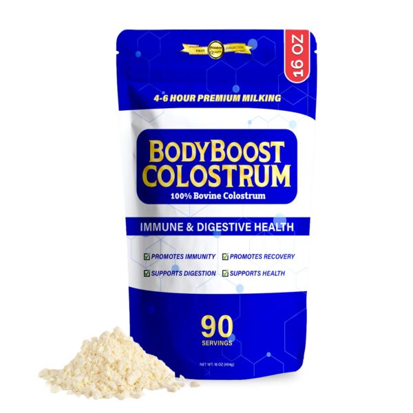 BodyBoost calostro premium polvo bovino suplemento inmune