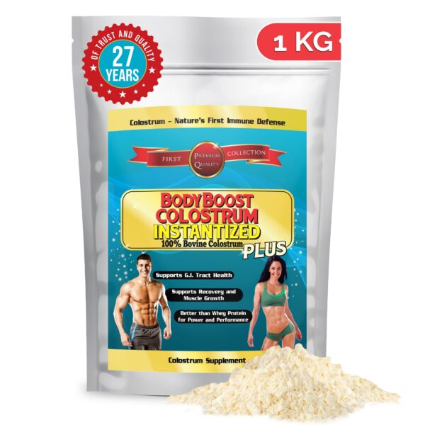 Version 1.0.0 Envase de polvo de calostro BodyBoost 1 kg