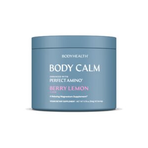 Botella Body Calm magnesio vista frontal
