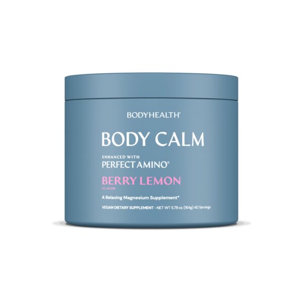 Botella Body Calm magnesio vista frontal