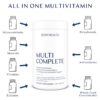 Multivitaminas BodyHealth para apoyo cardiovascular y óseo