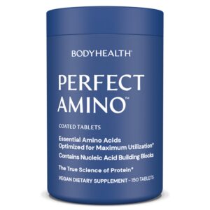 BodyHealth PerfectAmino frasco y etiqueta