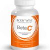 Frente del frasco Bodywise Beta C 120 tabletas