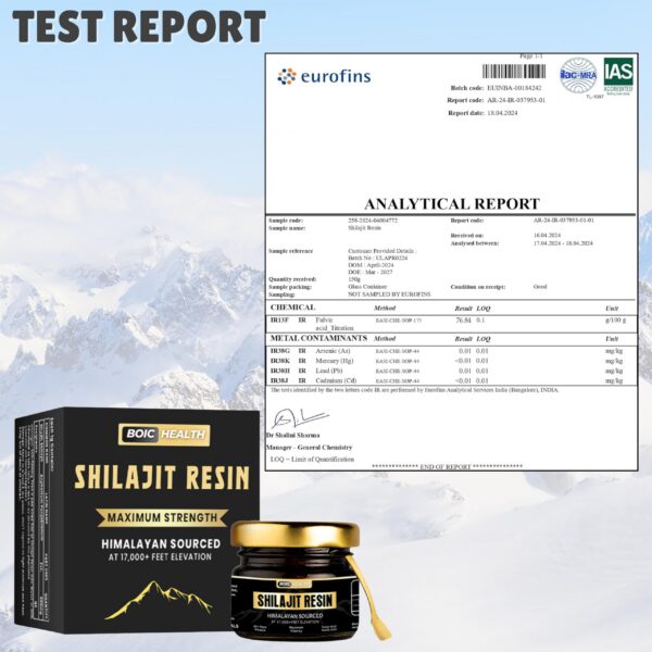 Shilajit Resin 50 g con espátula