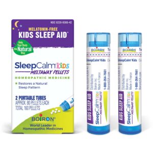 Boiron SleepCalm Kids pellets para dormir niños sin melatonina