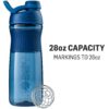 Detalle bola mezcladora acero inoxidable BlenderBottle SportMixer