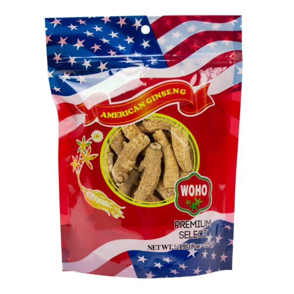Bolsa grande de ginseng americano WOHO 8oz
