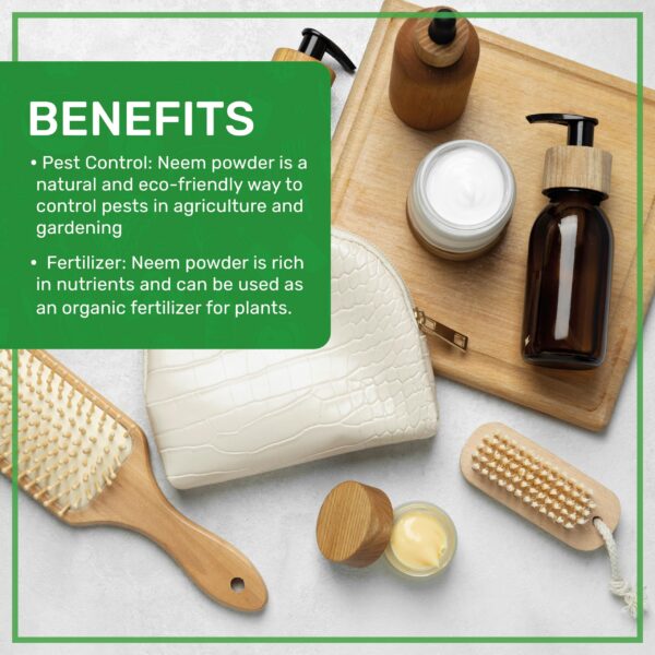 Version 1.0.0 Bolsa grande de polvo neem puro y certificado orgánico