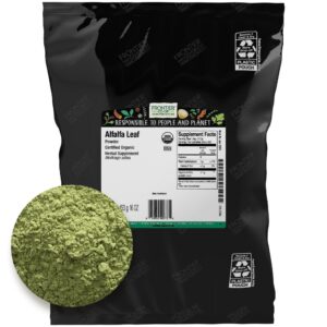 Bolsa a granel de polvo de hoja de alfalfa