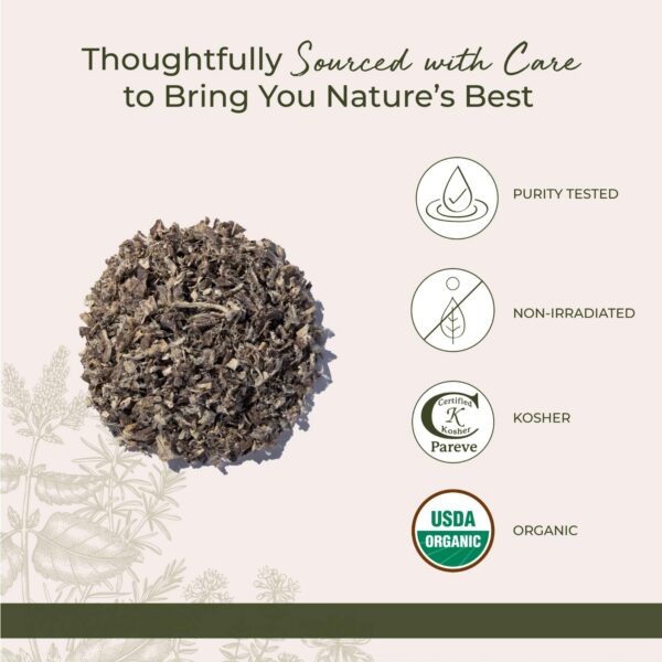 Bolsa a granel raíz de malvavisco orgánica 1 lb