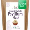 Bolsa jumbo Jiva Organics salvado de psyllium orgánico 28 oz