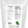 Bolsa de polvo de chlorella orgánico vegano
