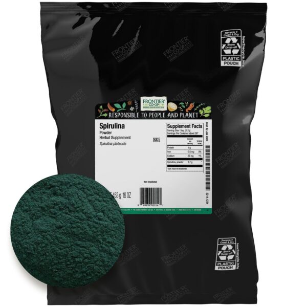 Version 1.0.0 Bolsa a granel de polvo de espirulina Frontier Co-op