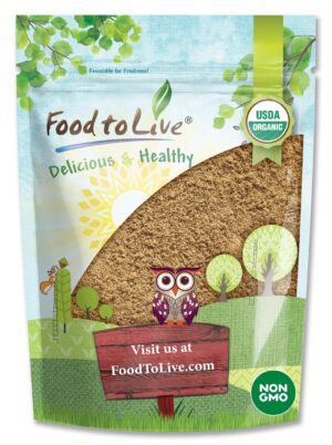 Bolsa de polvo orgánico Camu Camu Food to Live 1 libra