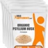 Bolsa de polvo orgánico de cáscara de psyllium BulkSupplements 5kg