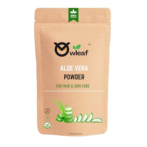 Version 1.0.0 Bolsa de polvo puro orgánico de aloe vera OWLEAF